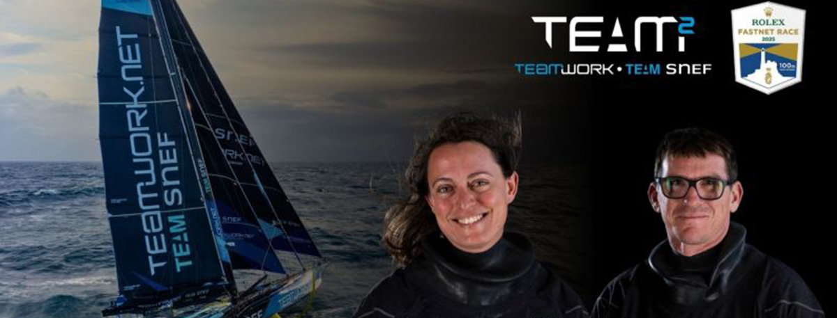 Rolex Fastnet Race 2025 : un défi d’équipe pour TeamWork – Team Snef