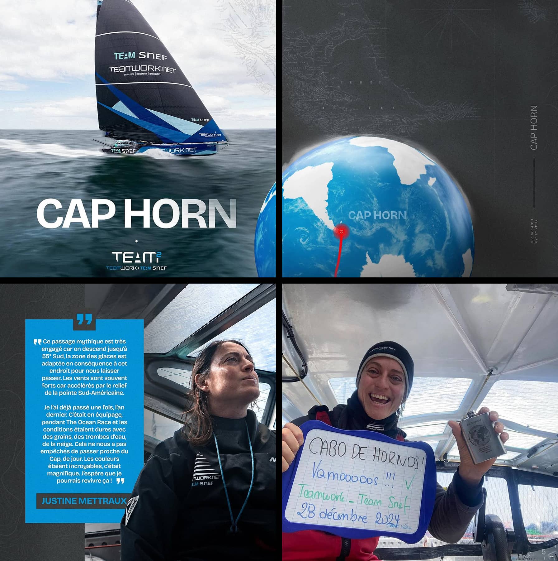 Vendée Globe : Point Némo, Justine Mettraux au cœur du Pacifique Sud !