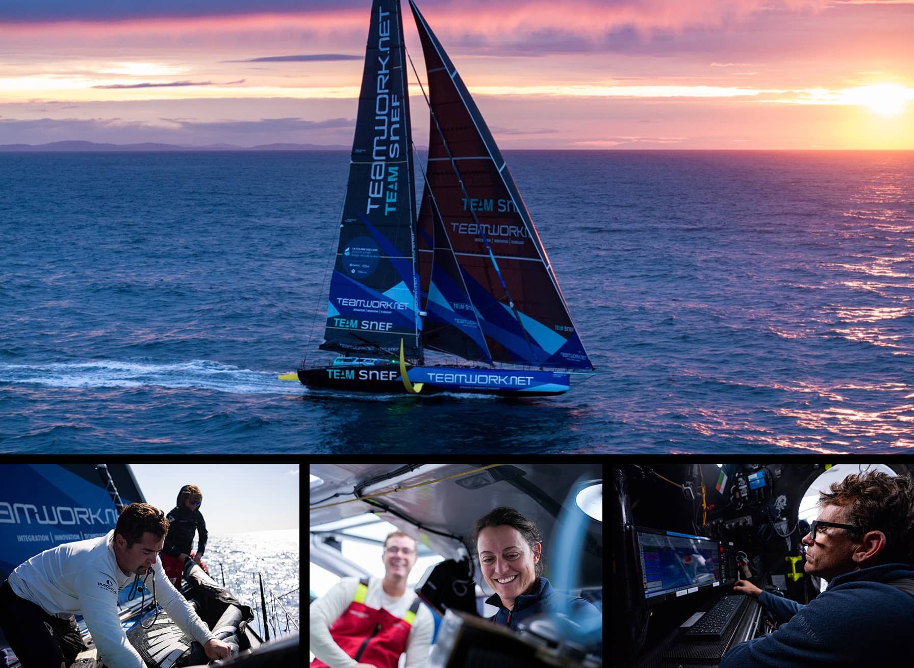 L’IMOCA TeamWork–TeamSnef termine 5e de la Rolex Fastnet Race 2025 !